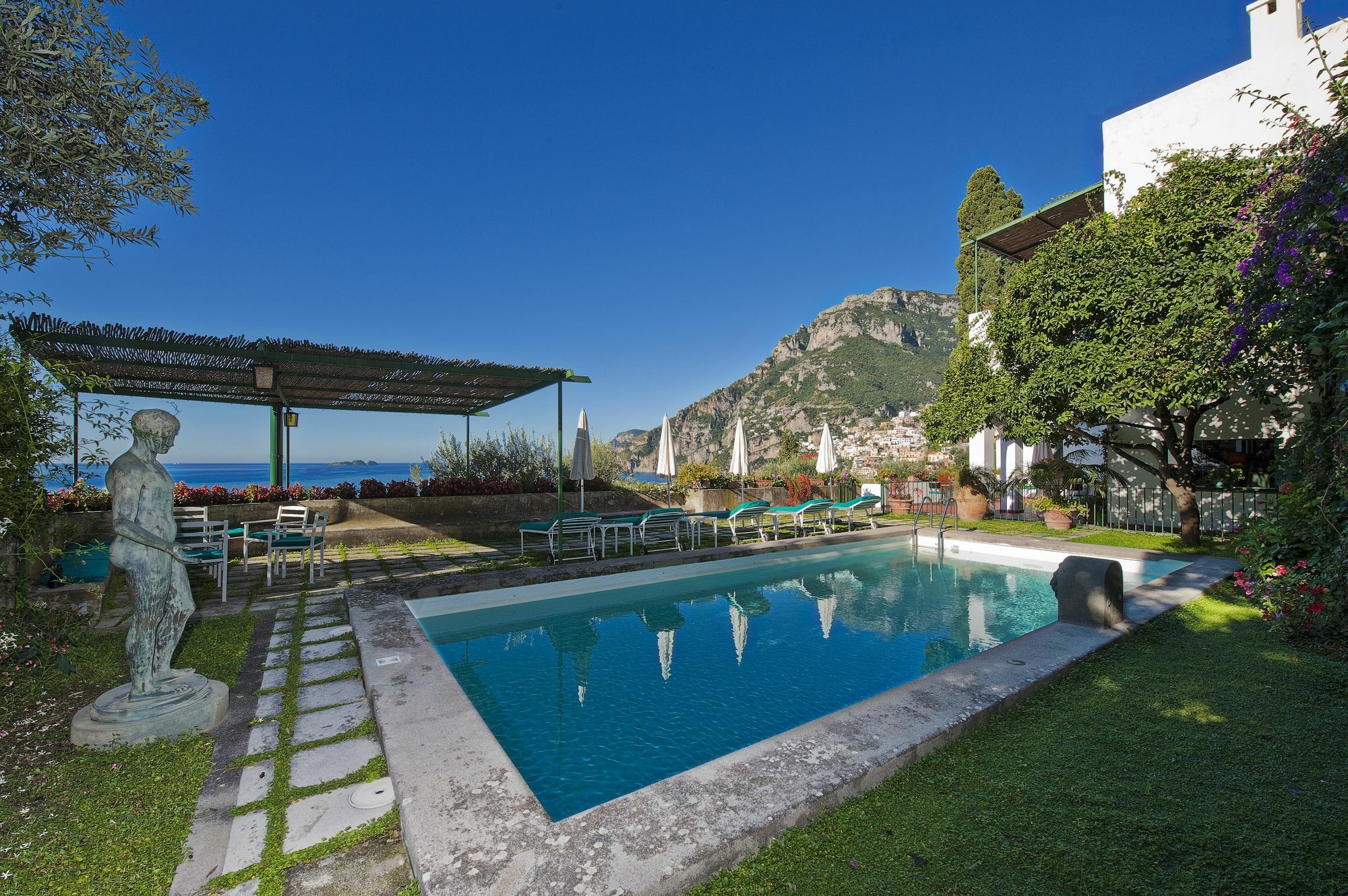 Villa Magenta Positano Buitenkant foto