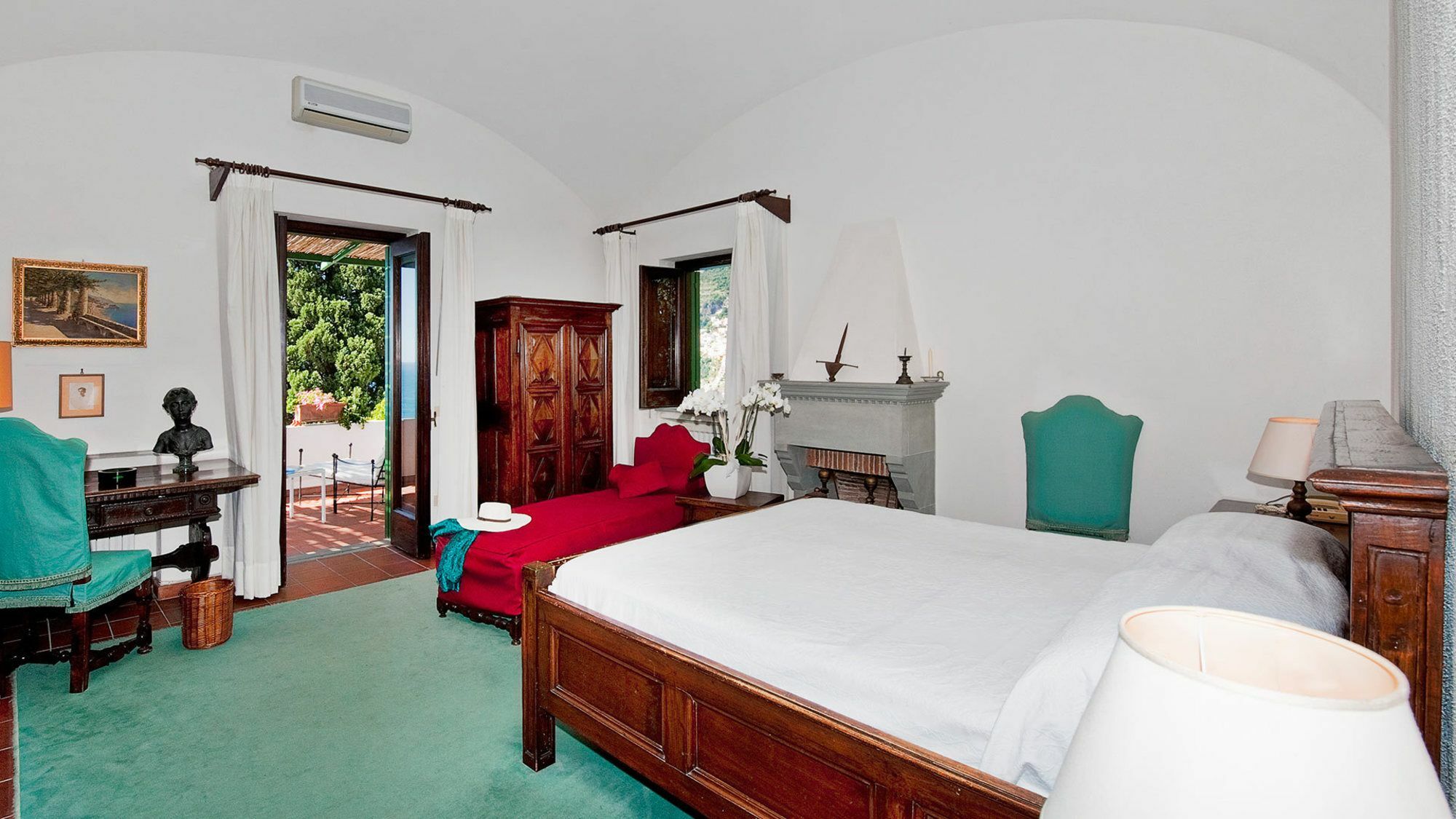 Villa Magenta Positano Buitenkant foto